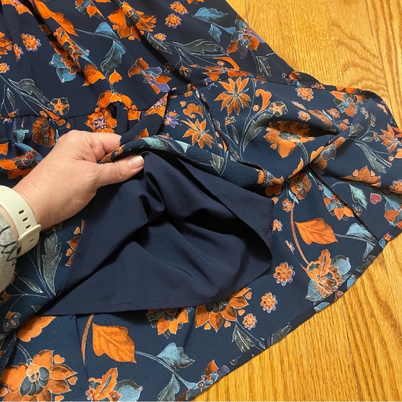 Maggy London Petites Blue Floral Dress - Picture 9 of 9